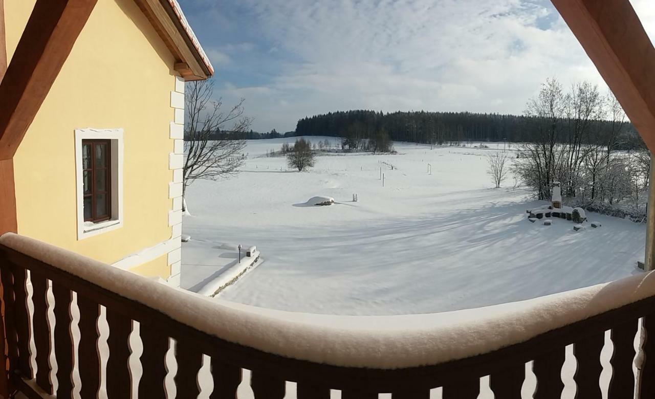 Penzion Hůrky Nová Bystřice Exteriér fotografie